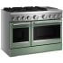 KitchenAid Commercial-Style KFDD948SDC - 48 Freestanding Dual Fuel Range with 6 Sealed Burners