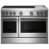 KitchenAid KFID948SSS - 48-Inch 6-Element Induction Freestanding Commercial-Style Range with Griddle