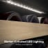 KitchenAid KUWR524SBE - 24" Undercounter Wine Cellar with Full-Extension Wood-Front Racks