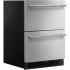 KitchenAid KUCT524SSB - 24 Inch Undercounter Double-Drawer Refrigerator/Freezer