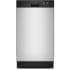 Whirlpool WDFS5118SS - 18 Inch Full Console Dishwasher