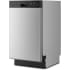 Whirlpool WDFS5118SS - 18 Inch Full Console Dishwasher