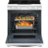 Whirlpool WSGS4530TW - 30-inch Gas Smart Range with Air Cooking Technology