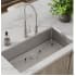 Elkay Crosstown Collection ECTRU35179TFCBC - 18 1/2 Single Bowl Undermount Sink &amp; Faucet Kit