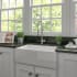 ZLINE Venice FRC5119WH30 - 30 Inch Farmhouse Apron Front Reversible Single Bowl Kitchen Sink
