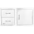 Bull 25890 - 30 Inch Access Door Double Drawer Combo with 16 Gauge Stainless Steel