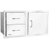 Bull 25890 - 30 Inch Access Door Double Drawer Combo with 16 Gauge Stainless Steel