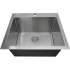 Nantucket Sinks Pro Series SR25221216 - 25 Inch Dualmount Single Bowl Kitchen Sink with 16 Gauge Stainless Steel