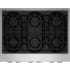 KitchenAid Commercial-Style KCGK936TSS - 36-inch 6-Burner Gas Commercial-Style Rangetop
