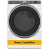Whirlpool WHWADRERW67202 - 7.4 cu ft Capacity Smart Front Load Electric Dryer