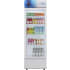 Koolmore KMMDR9CPWH - 22 Inch Freestanding Single Door Commercial Display Merchandiser Refrigerator
