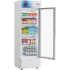 Koolmore KMMDR9CPWH - 22 Inch Freestanding Single Door Commercial Display Merchandiser Refrigerator
