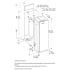 Gaggenau Vario Cooling Expressive Series RVF497790 - 36 Inch Panel Ready Column Smart Freezer