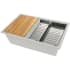 Nantucket Sinks PR3019PSW - 30 Inch Dualmount Workstation Sink