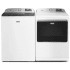 Maytag MGWADRGRW7205 - Side-by-Side Washer &amp; Dryer Set with Top Load Washer and Gas Dryer in White