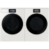 Samsung BESPOKE SAWADREADY53 - Side-by-Side Washer &amp; Dryer Set with Front Load Washer and Electric Dryer in Ivory