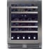XO XOU24WDZGSX - 24 Inch Dual Zone Wine Cooler