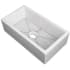 ZLINE Venice FRC5119WH30 - 30 Inch Farmhouse Apron Front Reversible Single Bowl Kitchen Sink