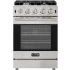Koolmore KMSGR24SS - 24 Inch Freestasnding Gas Range