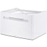 Bosch 500 300 Series WTZPW40D - 24 Inch Dryer Pedestal with Pull-Out Storage in White