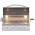 Summerset Sizzler Pro SZRPRO40 - 40 Inch Built In Natural Gas Grill