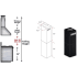 ZLINE 2PCEXTBSGL2IN - Dimension