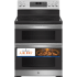 GE JBS86SPSS - 30 Inch Freestanding Double Oven Electric Range
