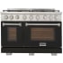 Kucht Professional KFXX Series KFX4800XBK - 48 Inch Freestanding Professional Gas Range
