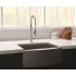 ZLINE SAS30S - 30 Inch Apron Mount Single Bowl Scratch Resistant Stainless Steel Kitchen Sink