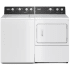 Maytag MGWADREGW585 - Side-by-Side Washer &amp; Dryer Set with Top Load Washer and Electric Dryer in White
