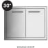 XO XOG30DD - 30 Inch Double Door