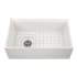 Nantucket Sinks Cape Collection TPS30W - 30 Inch Reversible Workstation Farmhouse Fireclay Single Bowl Sink