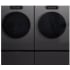 LG SIGNATURE LGWADREHBA99013 - Side-by-Side On Pedestals Washer &amp; Dryer Set with Front Load Washer and Electric Dryer in Black Steel