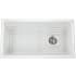 Nantucket Sinks Cape Collection WELLFLEET3419W - 34 Inch Undermount Weellfleet Fireclay Single Bowl Kitchen Sink