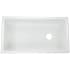 Nantucket Sinks Cape Collection WELLFLEET3419W - 34 Inch Undermount Weellfleet Fireclay Single Bowl Kitchen Sink