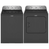 Maytag MGWADREPBK5430 - Side-by-Side Washer &amp; Dryer Set with Top Load Washer and Electric Dryer in Black