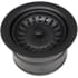 Nantucket Sinks Premium Kitchen 35EDFMBL - 3 1/2 Inch Extended Flange Disposal Kitchen Drain