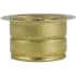 Nantucket Sinks Premium Kitchen 35EDFPB - 3 1/2 Inch Extended Flange Disposal Kitchen Drain in Brass