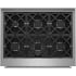 BlueStar Culinary Sealed Burner Series RCS36SBV2L - 6 Sealed Burners for Maximum Cooking Area