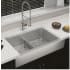 Elkay ECTRUFA32179FBC - 20-1/4" x 9" Equal Double Bowl Farmhouse Sink &amp; Faucet Kit
