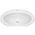 Kraus Elavo Series KCT101 - 22 Inch Oval Porcelain Top Mount Bathroom Sink