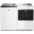 Maytag MGWADRERW7200 - Side-by-Side Washer &amp; Dryer Set with Top Load Washer and Electric Dryer in White