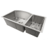 ZLINE Cortina SC70D33 - 33 Inch Undermount Double Basin Stainless Steel Kitchen Sink