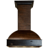 ZLINE 369AW36 - Wooden Wall Mount Range Hood in Antigua and Walnut