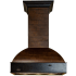 ZLINE 369AWRS36400 - Wooden Wall Mount Range Hood in Antigua and Walnut Includes Remote Motor