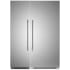Bertazzoni Heritage Series BERTREFFRHER36SS2 - Bertazzoni Side-by-Side Refrigerator Freezer Column Set