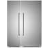Bertazzoni Master Series BERTREFFRMAS36SS2 - Bertazzoni Side-by-Side Refrigerator Freezer Column Set