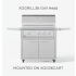 XO XOG36CART - Grill Head Mounted on Grill Cart