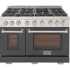 Kucht Professional KFXX Series KFX4800XGY - 48 Inch Freestanding Professional Gas Range
