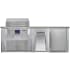 Haven Outdoor HCOY96DRAWHGR - 8 Ft Outdoor Kitchen Island